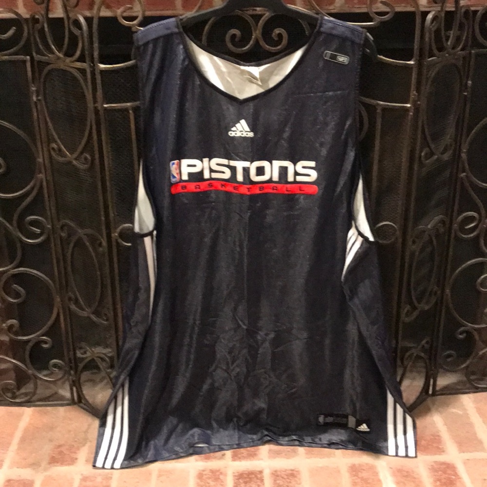 Adidas NBA pistons jersey.